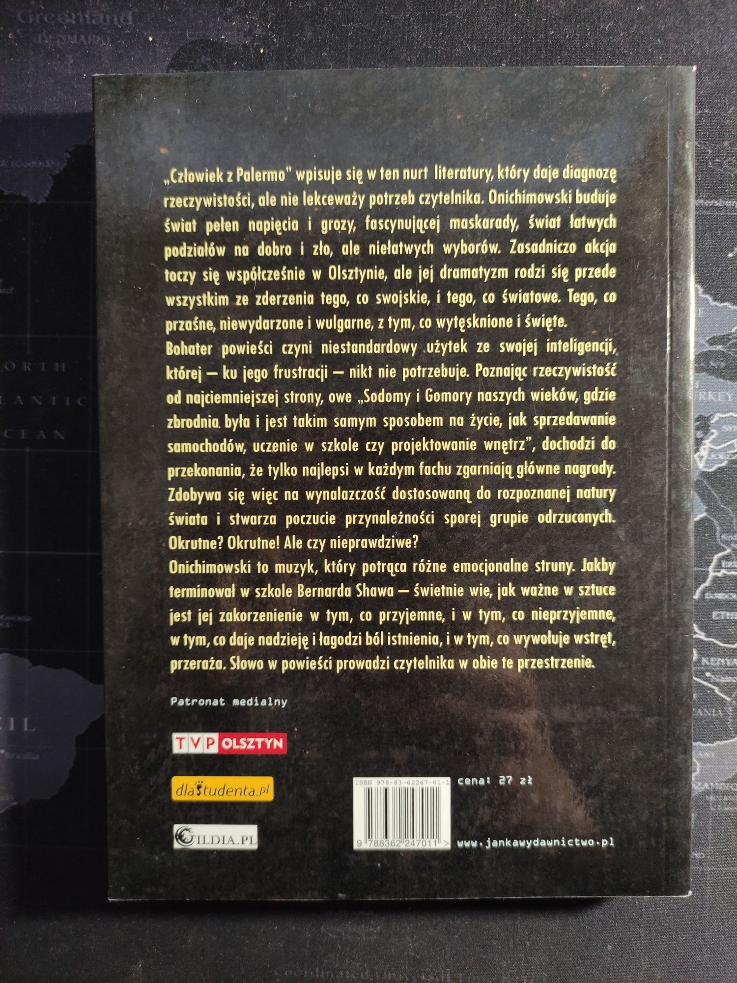 Człowiek z Palermo - Filip Onichimowski