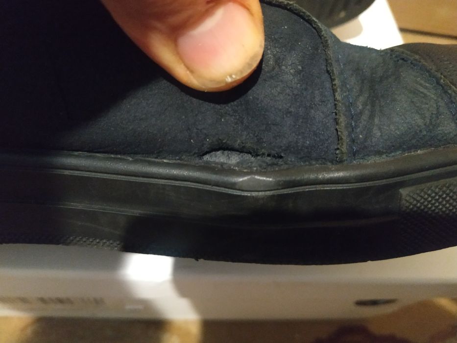 Кеды Mida на меху р.44(нюанс)