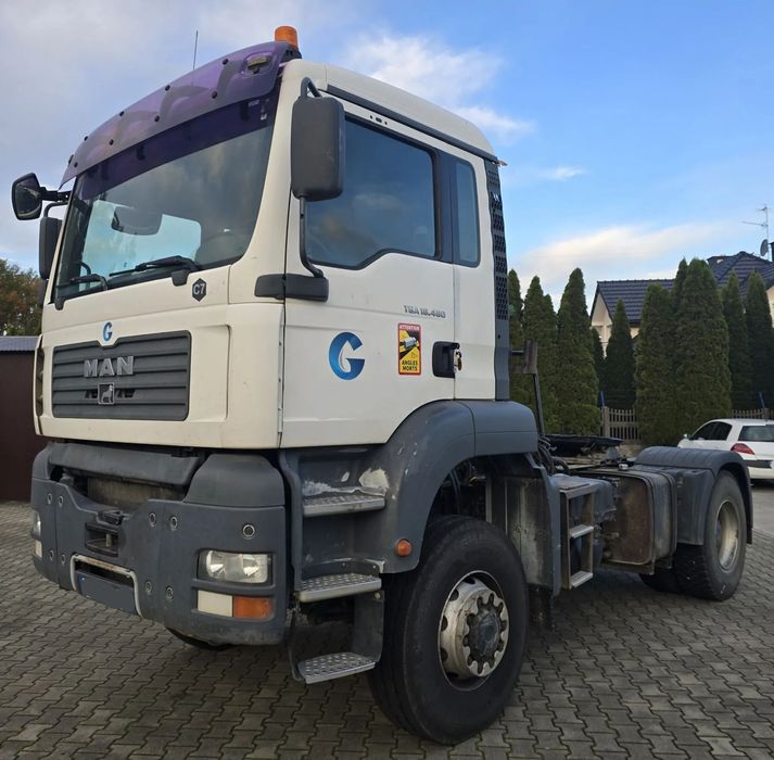 MAN TGA 18.480  4x4, retarder, hydraulika