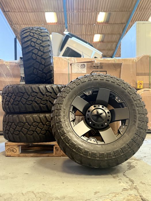 Jantes 18 6x139,7  com pneus 33x12.5 r18