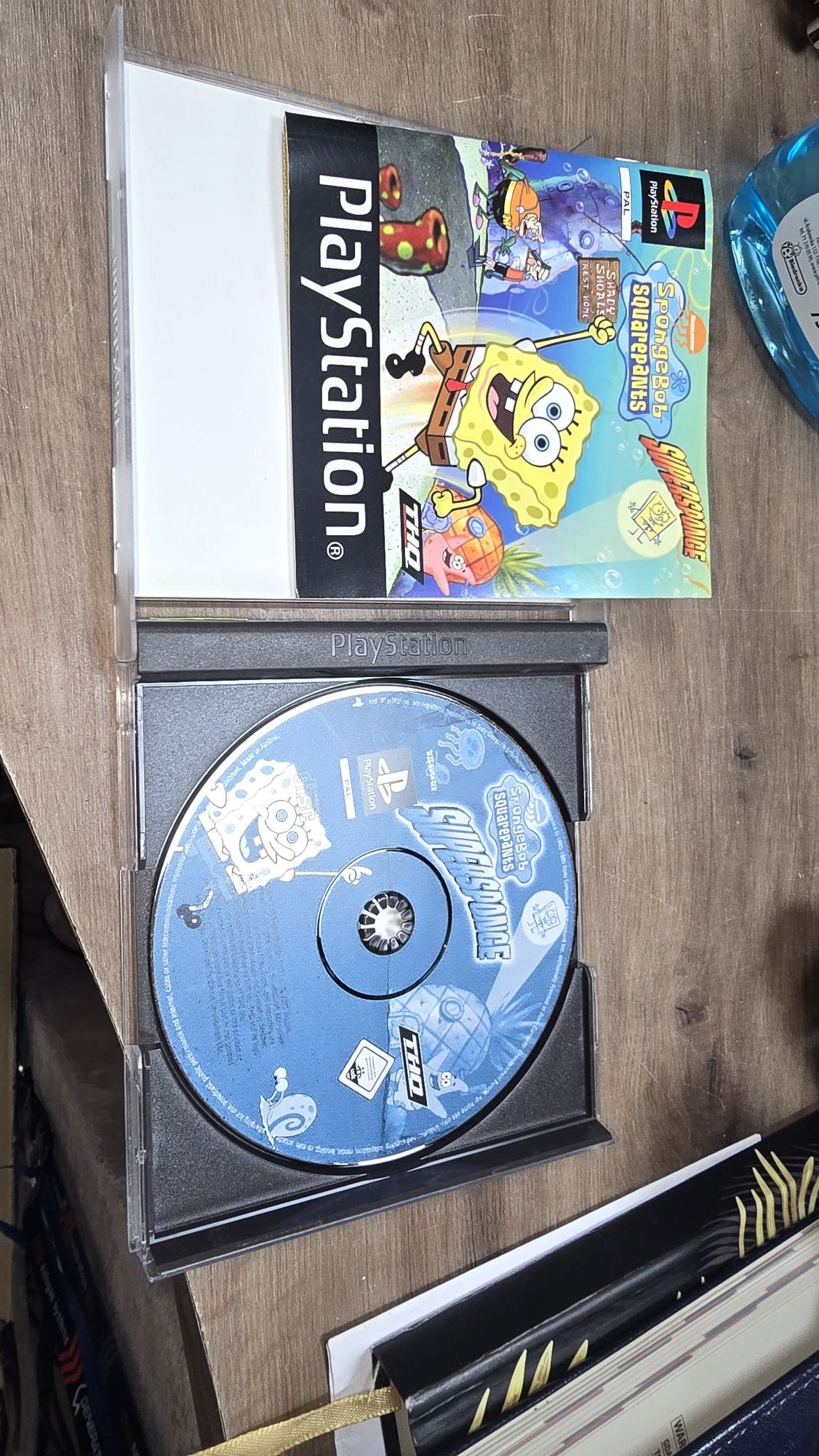 Gra na PS1 Spongebob  supersponge squarepants