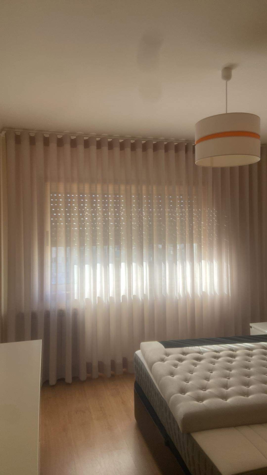 Cortinas por medida com calha