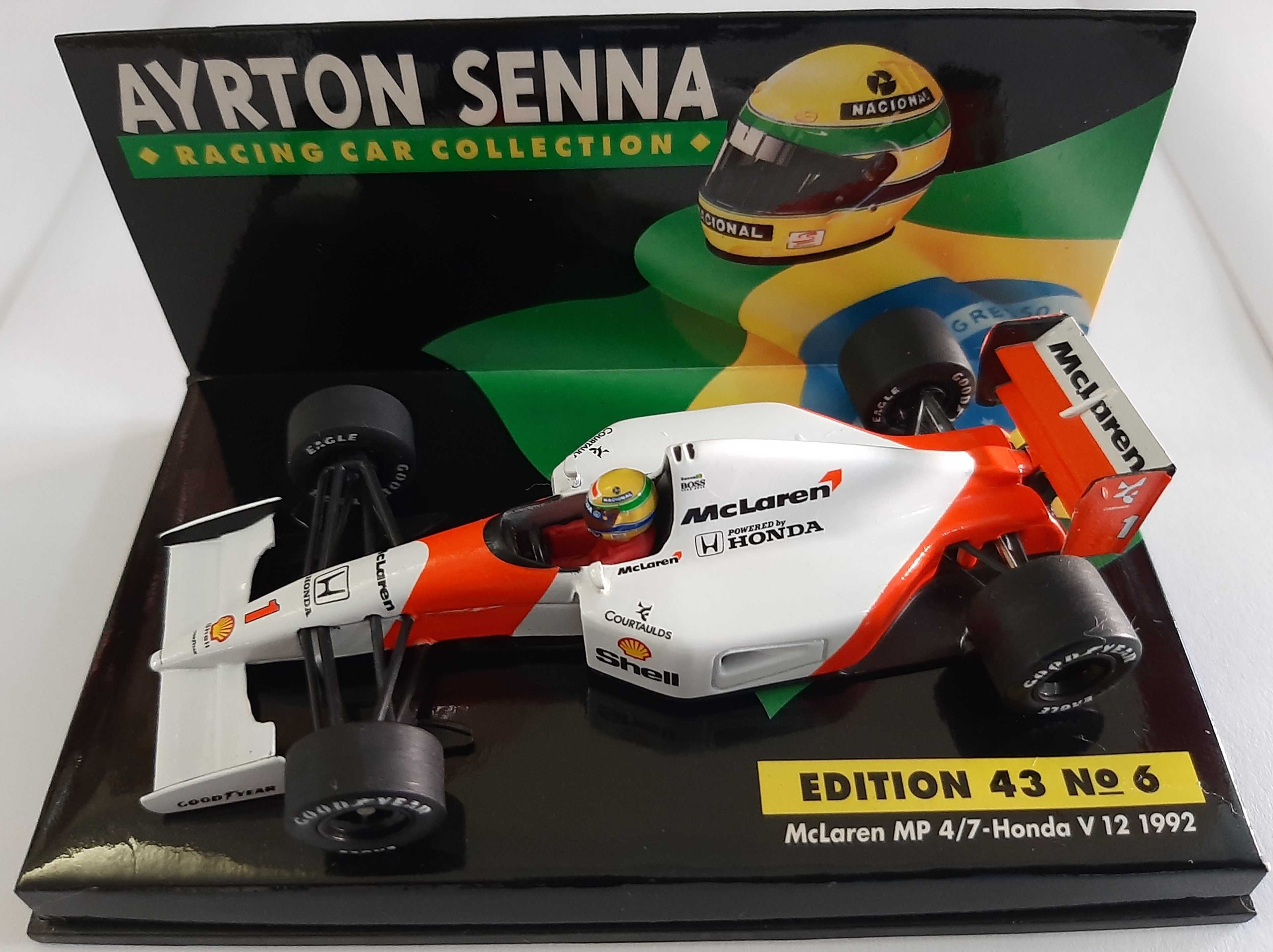 Ayrton Senna McLaren F1 1992 Minichamps