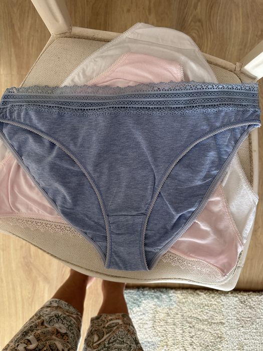 Majtki bawełniane, figi zestaw