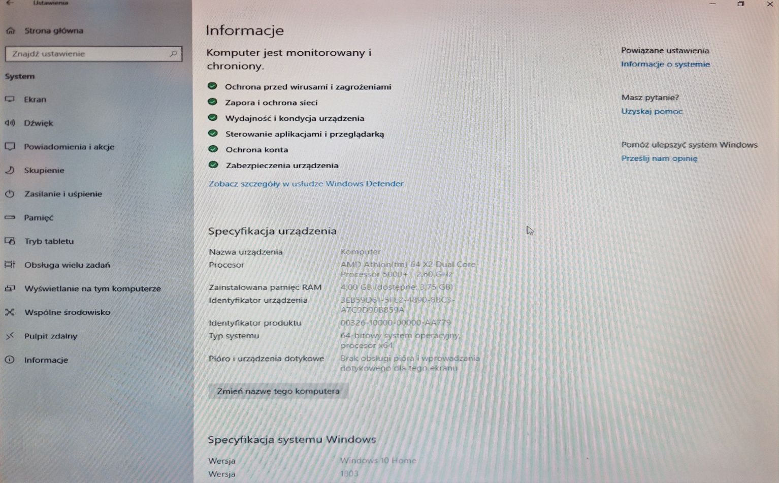 Komputer cały zestaw