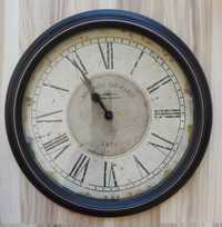Stylowy zegar ścienny vintage styl prowansalski