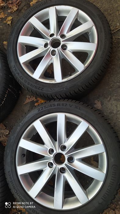 Oryginalne alufelgi 17" VW Audi Skoda Seat