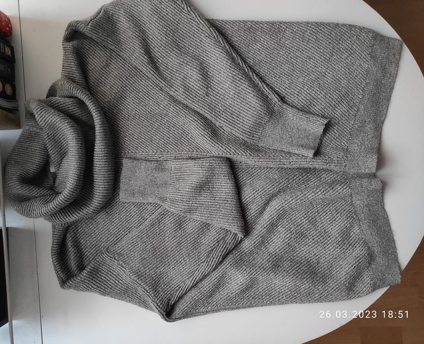 Sweter z golfem reserved s 36 38