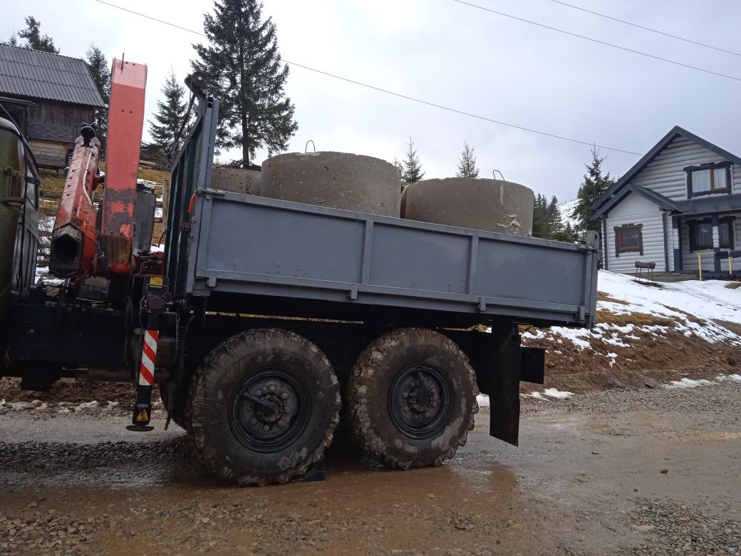 Кран-Маніпулятор,Самоскид.Вантажні перевезення. Повнопривідний авт