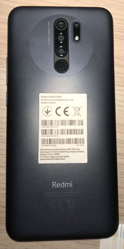 Xiaiomi redmi 9.