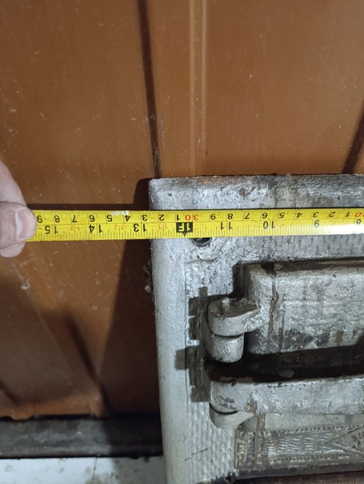 Drzwiczki do pieca kaflowego wędzarni