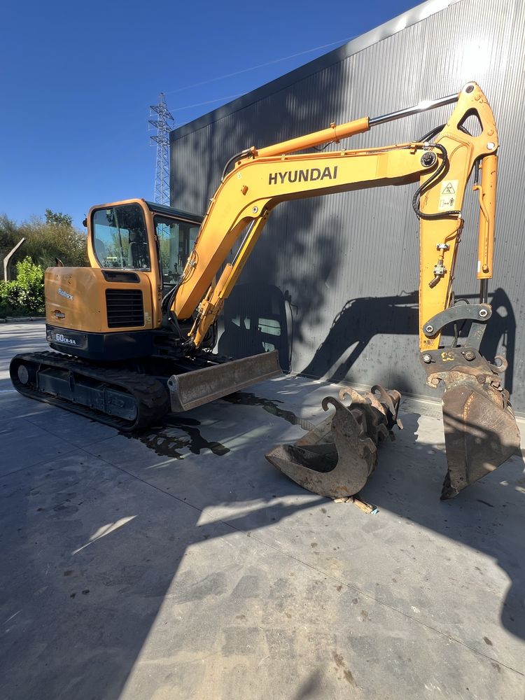 Hyundai 60cr9 engate hidraulico 3 baldes