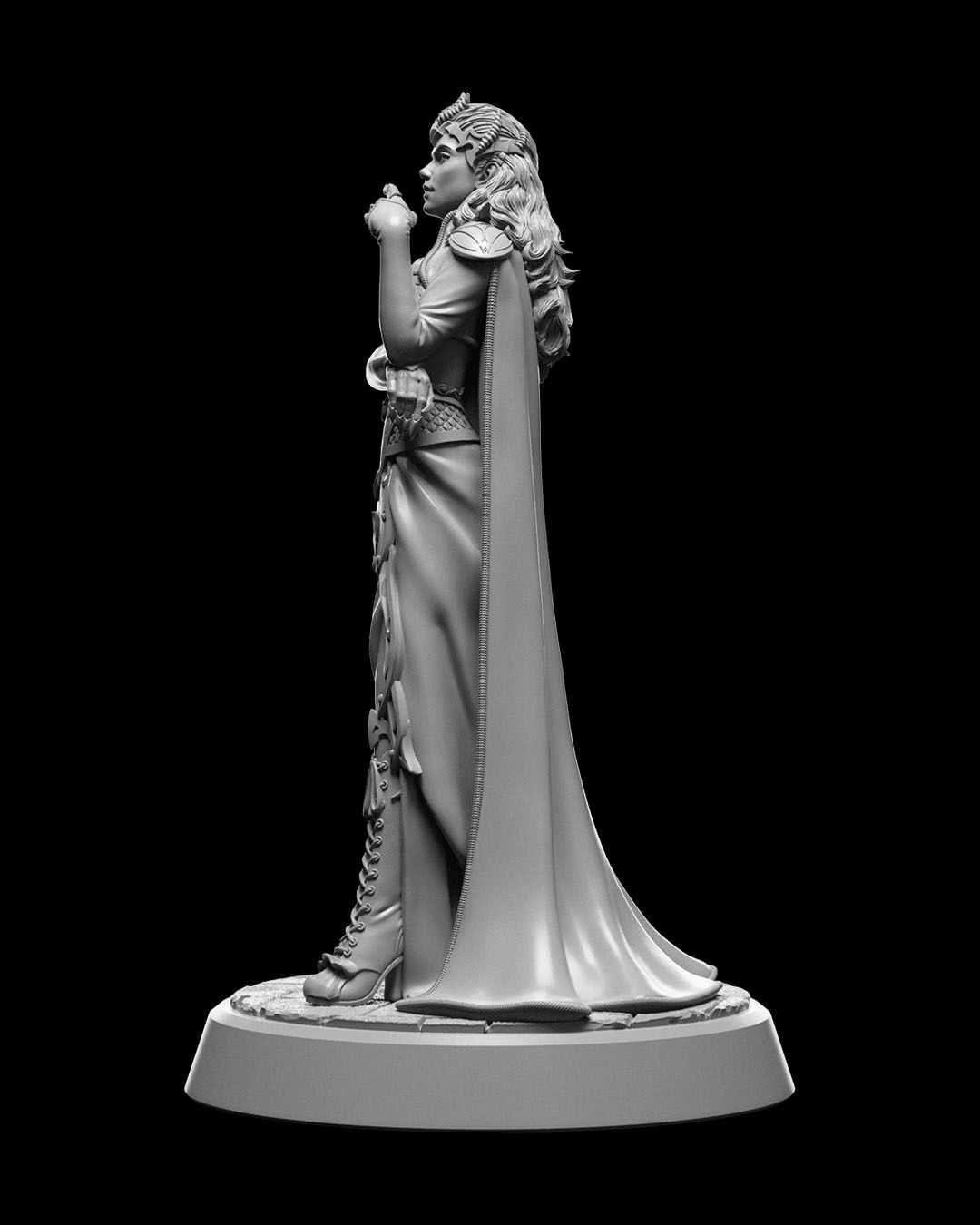 Lady Enya Krwawa Hrabianka Figurka 32mm 14K zgodna z DnD RPG Pathfinde