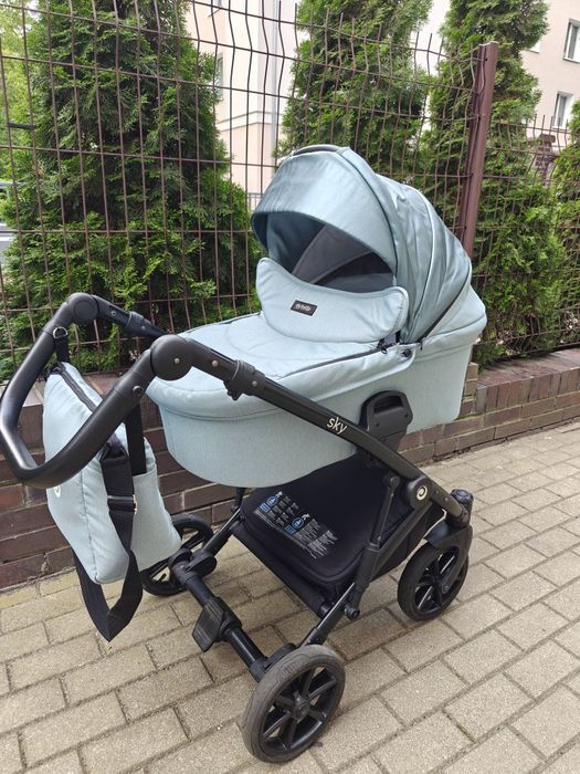 Wózek 2w1 Tutis Sky + koła i adaptery