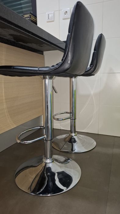 Cadeira / banco alto cozinha (4 unidades)