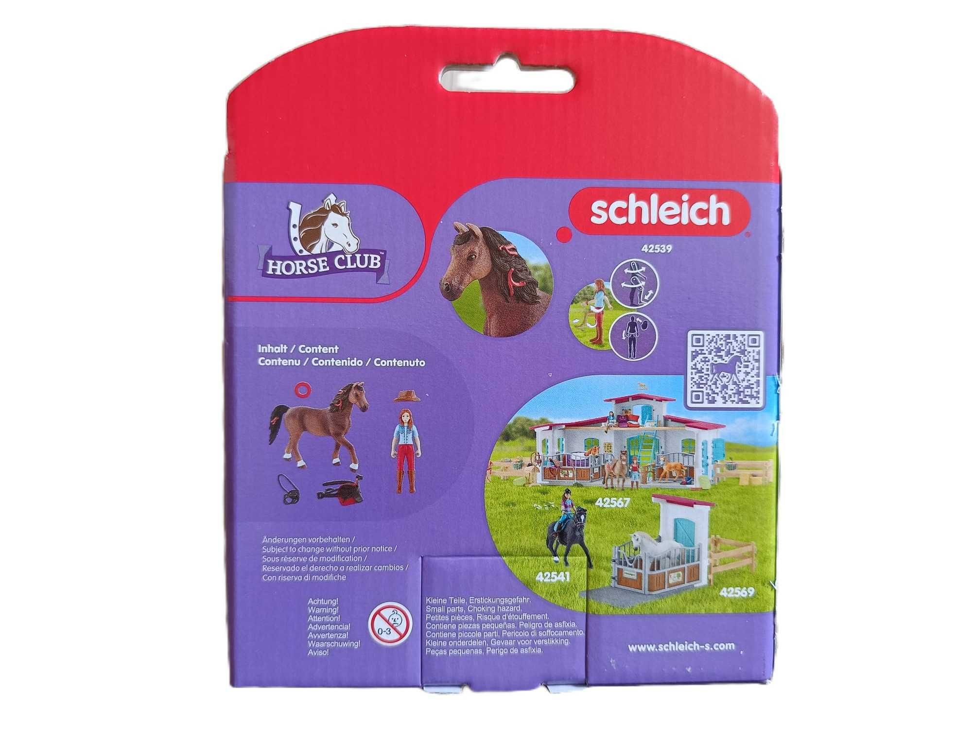 NOWY Zestaw figurek Schleich 42539 Horse Club Hannah & Cayenne