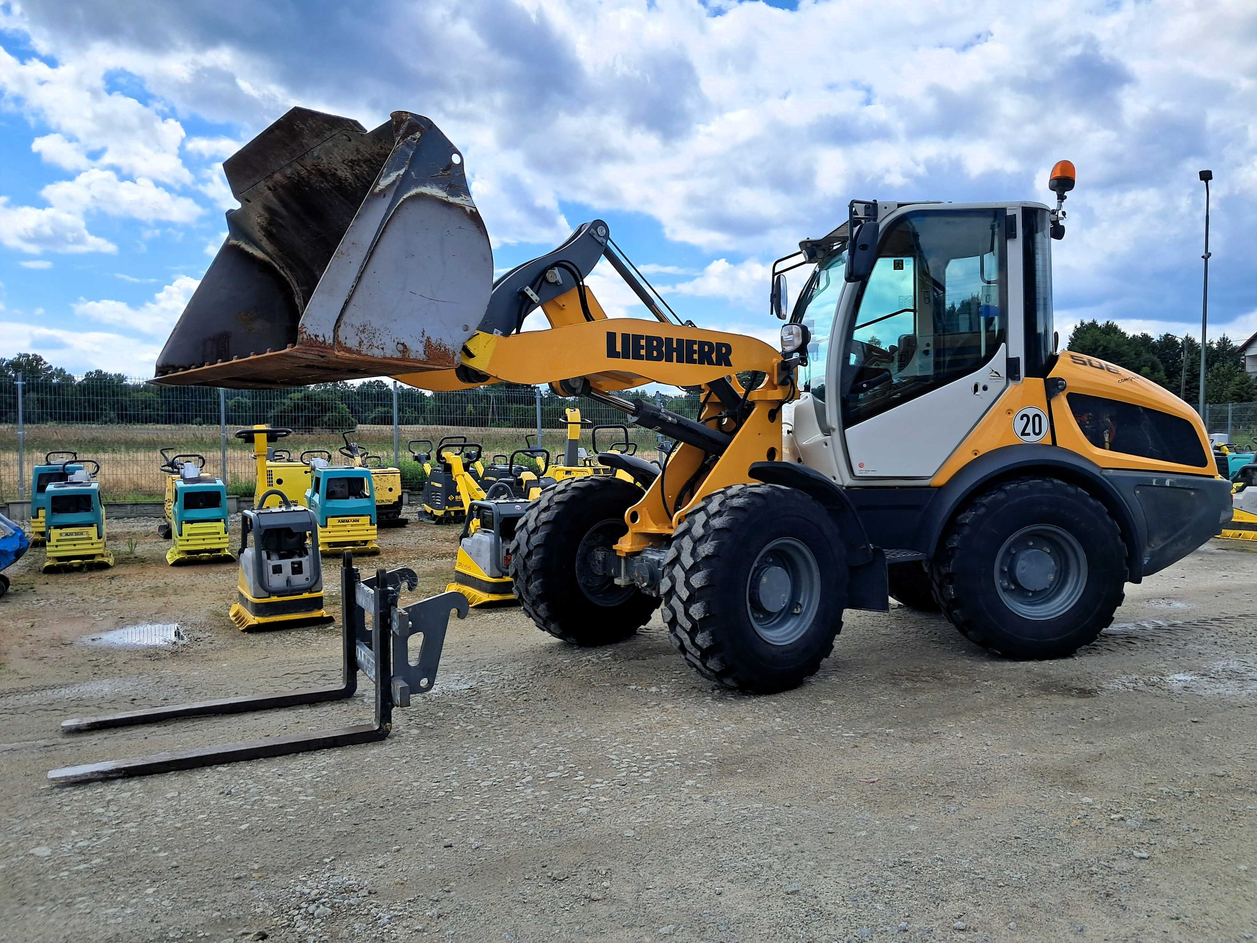 Ładowarka Kołowa LIEBHERR 506 Compact / 18r! / 6.3t! / 507 508 KRAMER