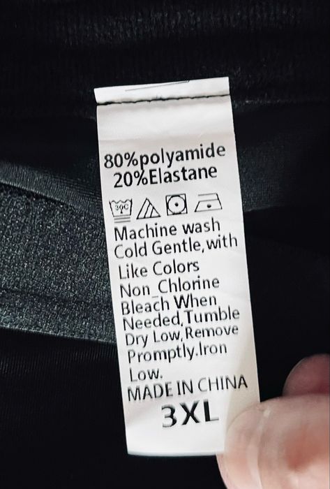 Biustonosz sportowy czarny 3XL Woweny