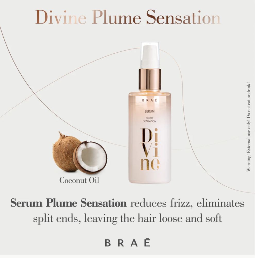Brae Divine Plume Sensation сироватка для зміцнення волосся