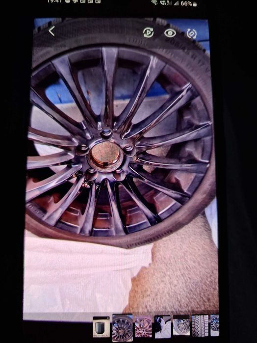 Felgi aluminiowe 17" opony conti 205x45x17"