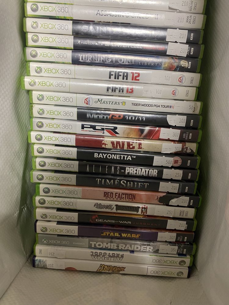Gry Xbox 360 X360 Sprzedaż gier pudełkowe na płytach Zestaw