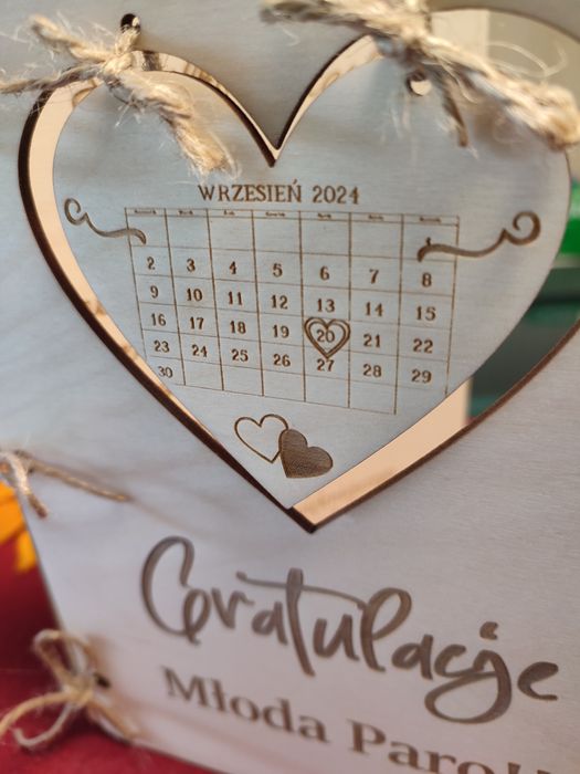Pamiątka ślubu personalizowana