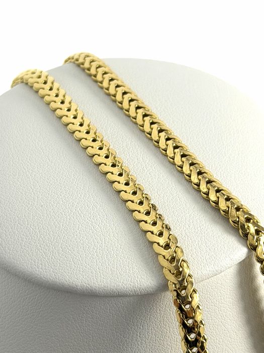 Złoty łańcuszek 43,5 cm