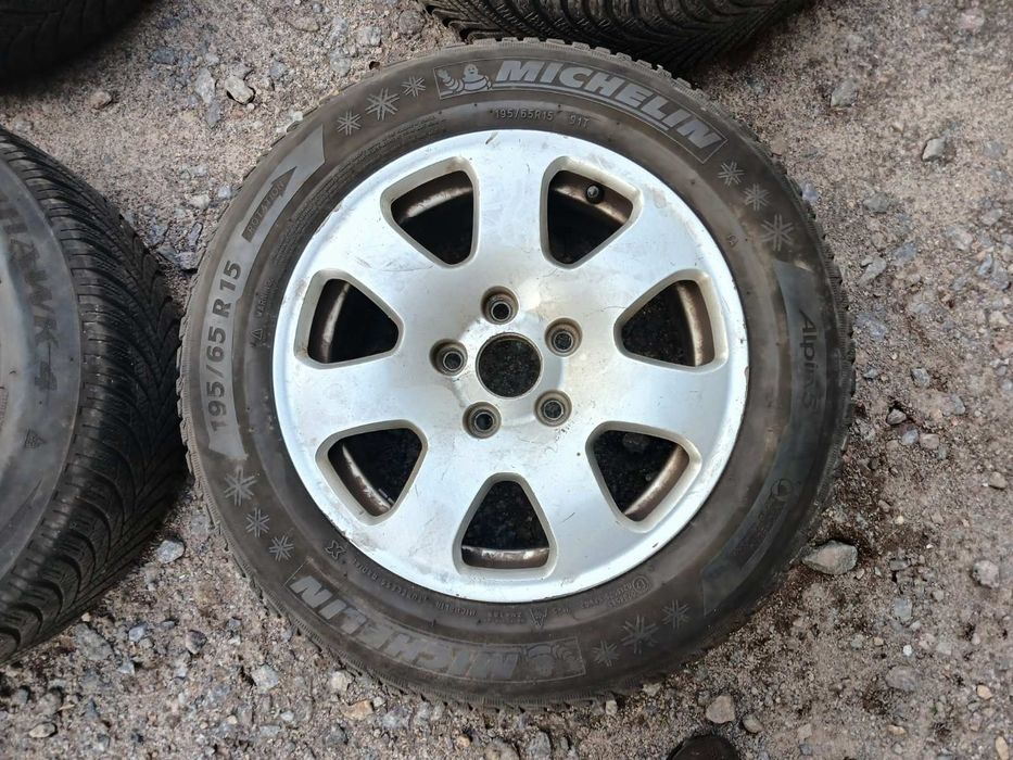 Диски 5/112 з зимовою резиною 195/65 R15