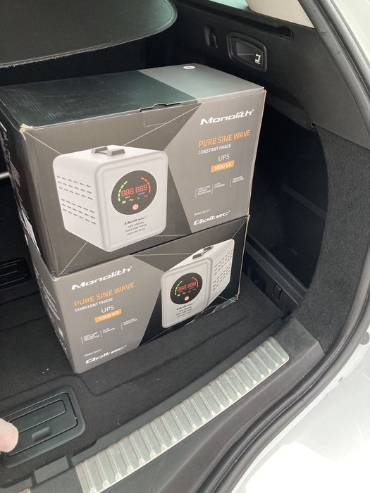 Комплект ДБЖ, UPS, ИБП Інвертор, Qoltec 1000VA+ акумулятор 100AH