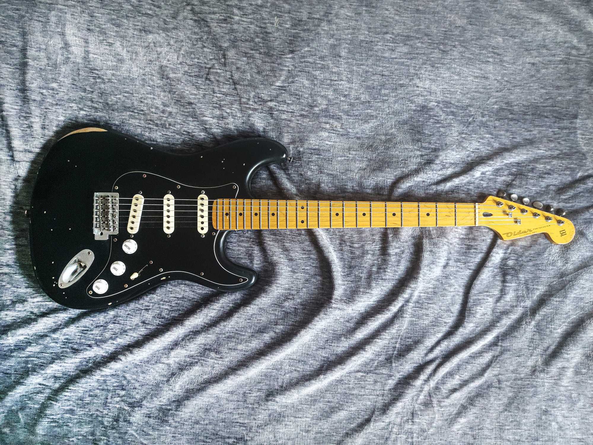 Gitara Older Partcaster (stratocaster) relic blackstrat gilmour