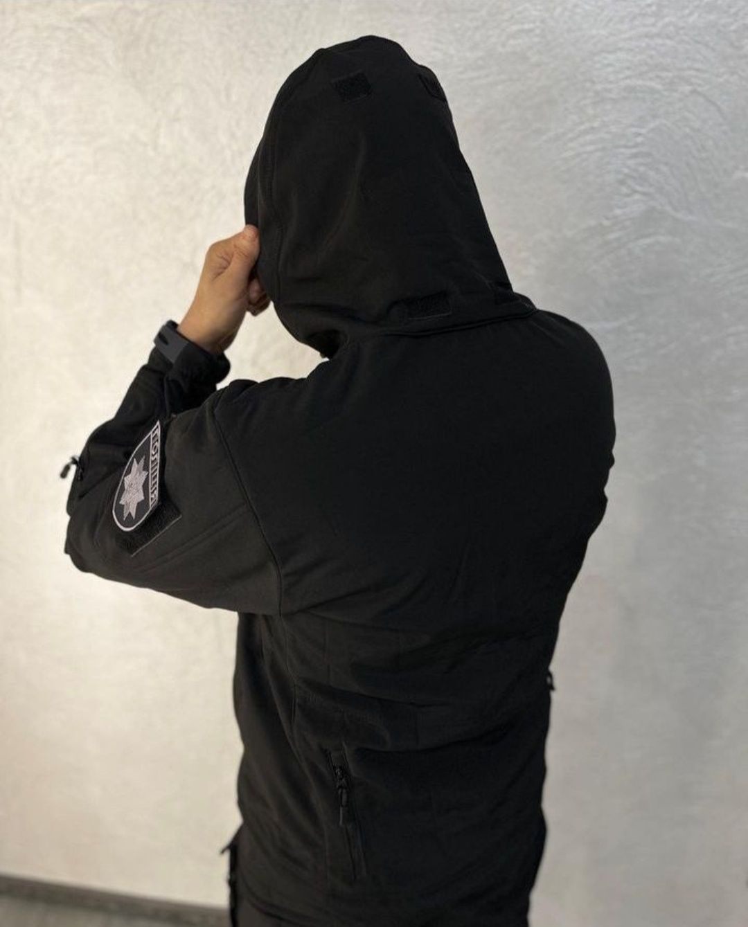 Тактична куртка Softshell Black