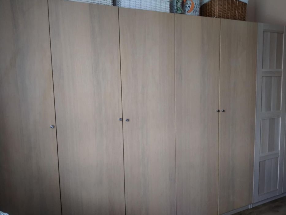 Fronty Ikea pax fornir naturalny, 50x195