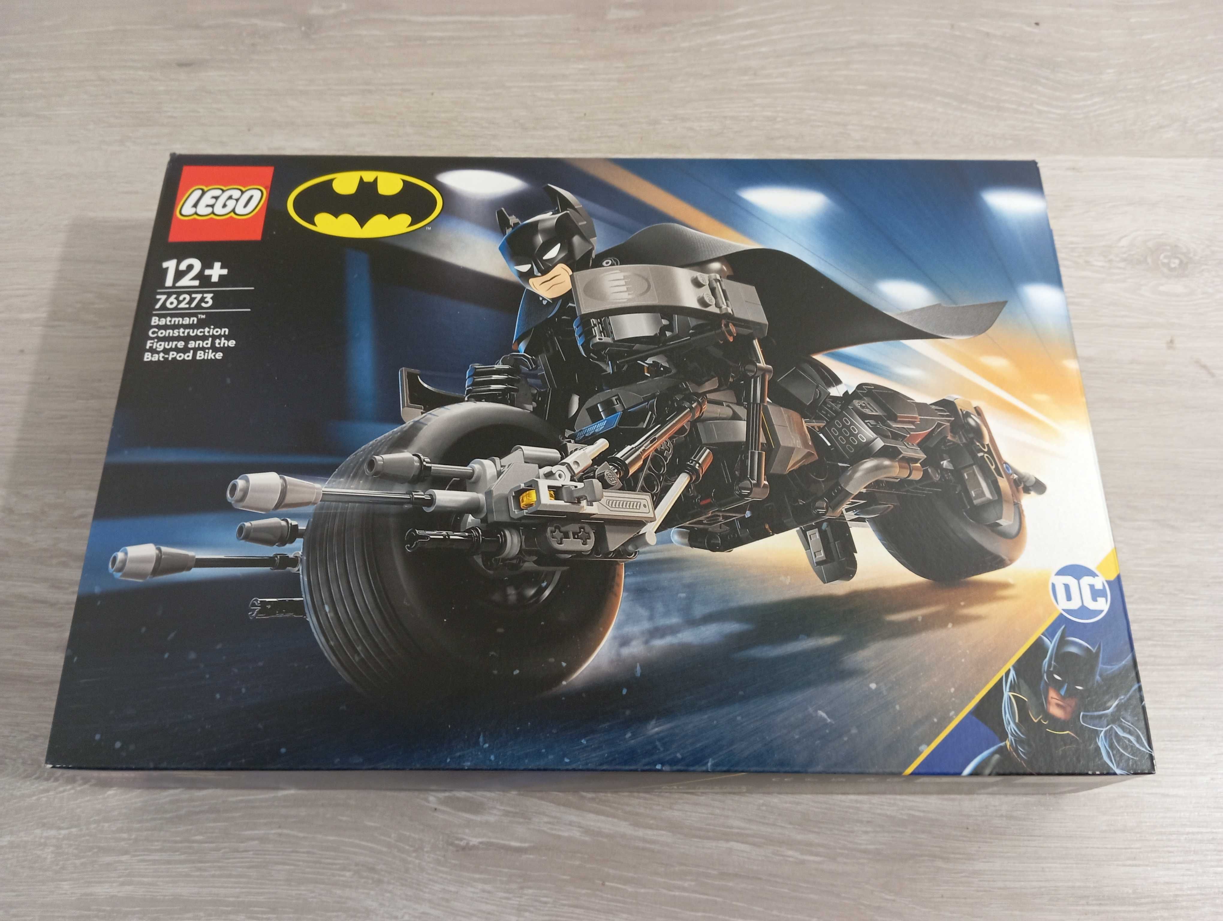 76273 Lego Batman - Batman Construction Figure and the Bat-Pod Bike