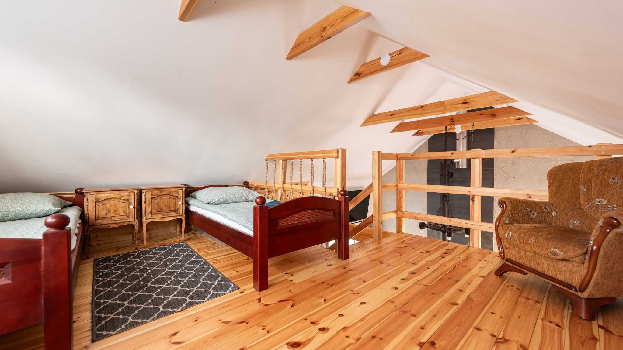 Balia, sauna, J.Narie "Nad Stawem Bogaczewo" ceny od300zł.