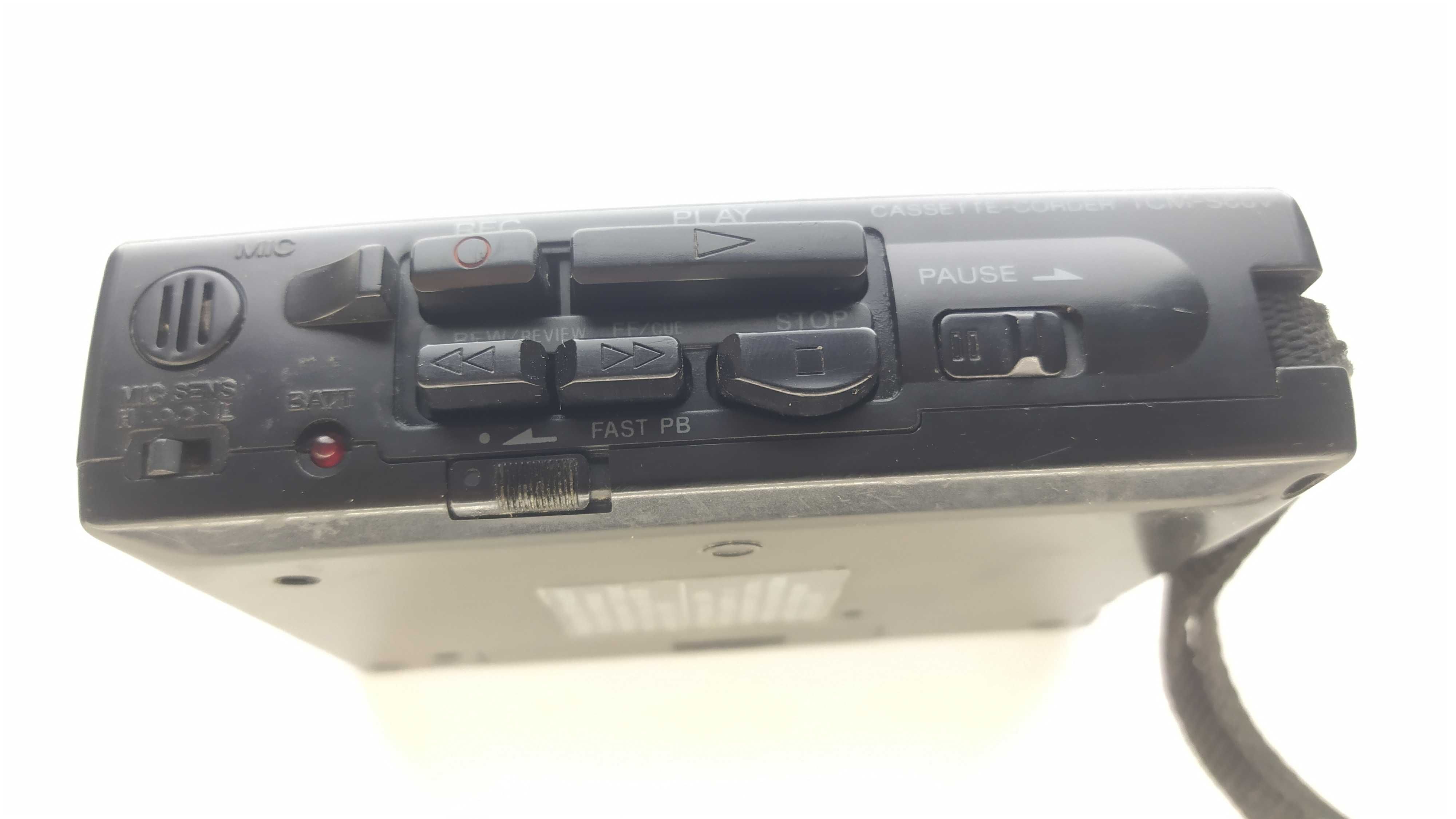 Walkman Dyktafon VOR Sony TCM S66V włącza się na głos sprawny do ogarn