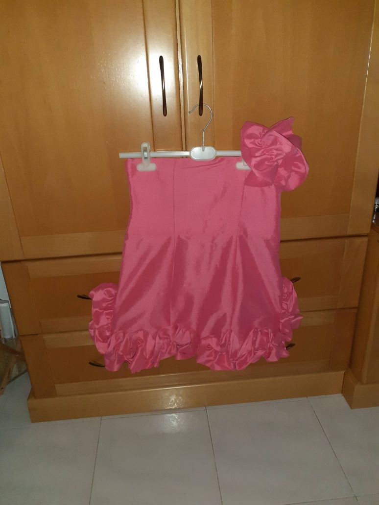 Vestido Rosa fúcsia ( Marca CAÏO) C/ Novo