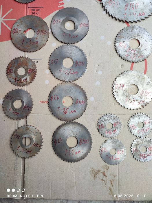 Фреза ссср дисковая Р6М5