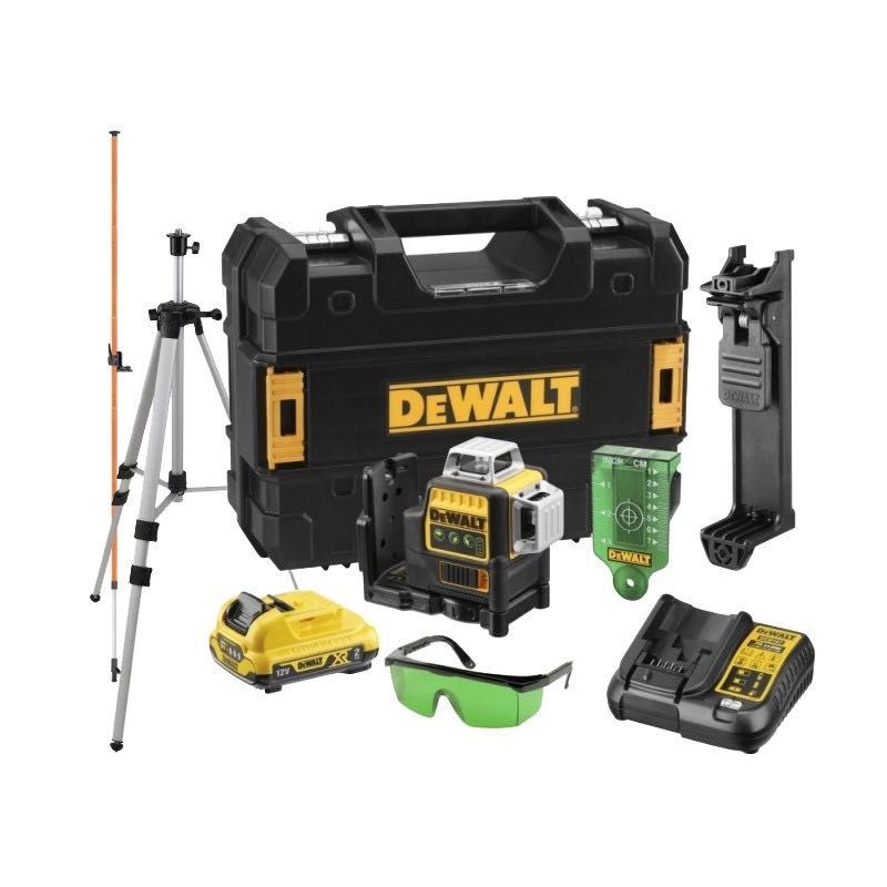Laser 3 Wiązki 360° Zielony DCE089D1G DeWALT