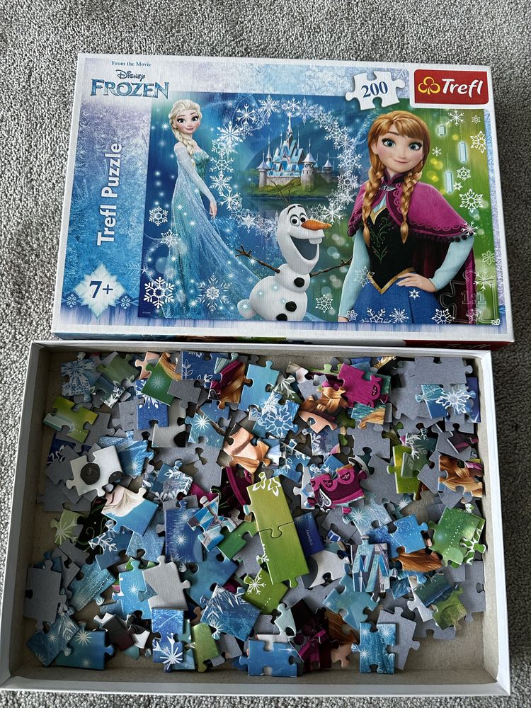 Zestaw gier i puzzle 4szt