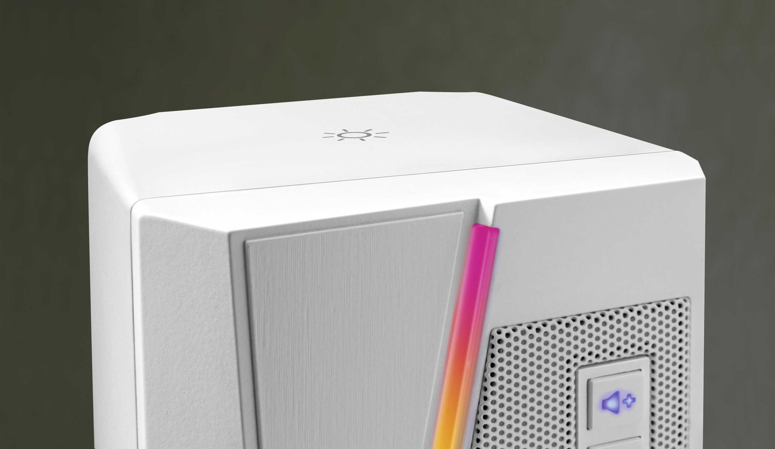 Mars Gaming MS7W głośniki komputerowe AUX USB 20W RGB zestaw 2szt
