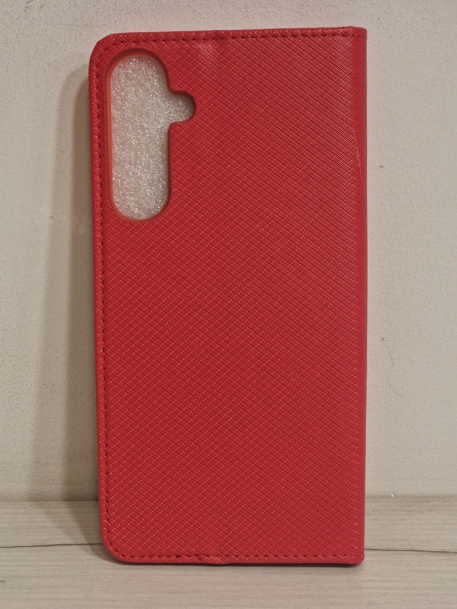 Kabura Smart Book MAGNET do SAMSUNG GALAXY A55 5G Czerwona