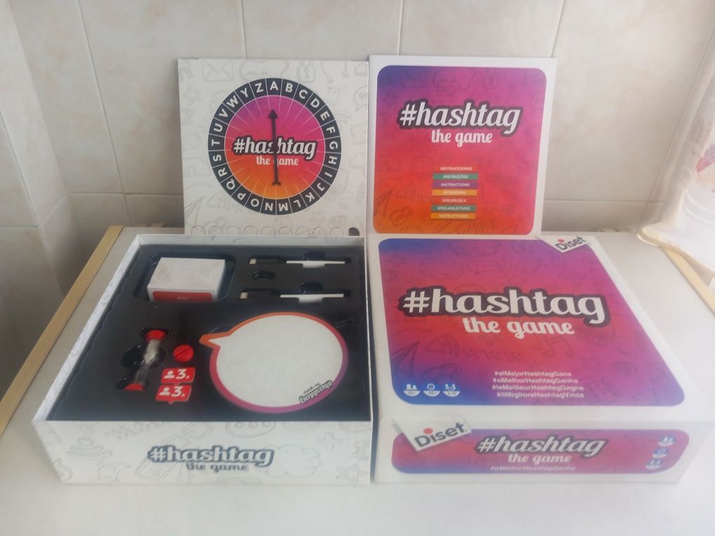 Game # hashtag Novo