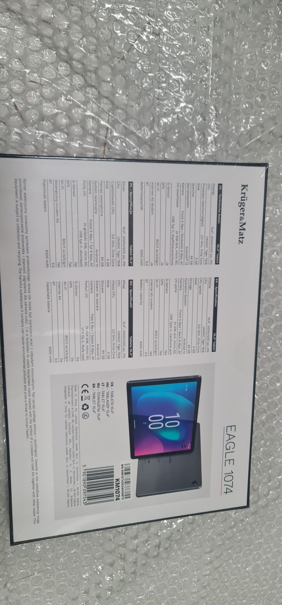 Tablet Kruger&Matz 10,4 cali