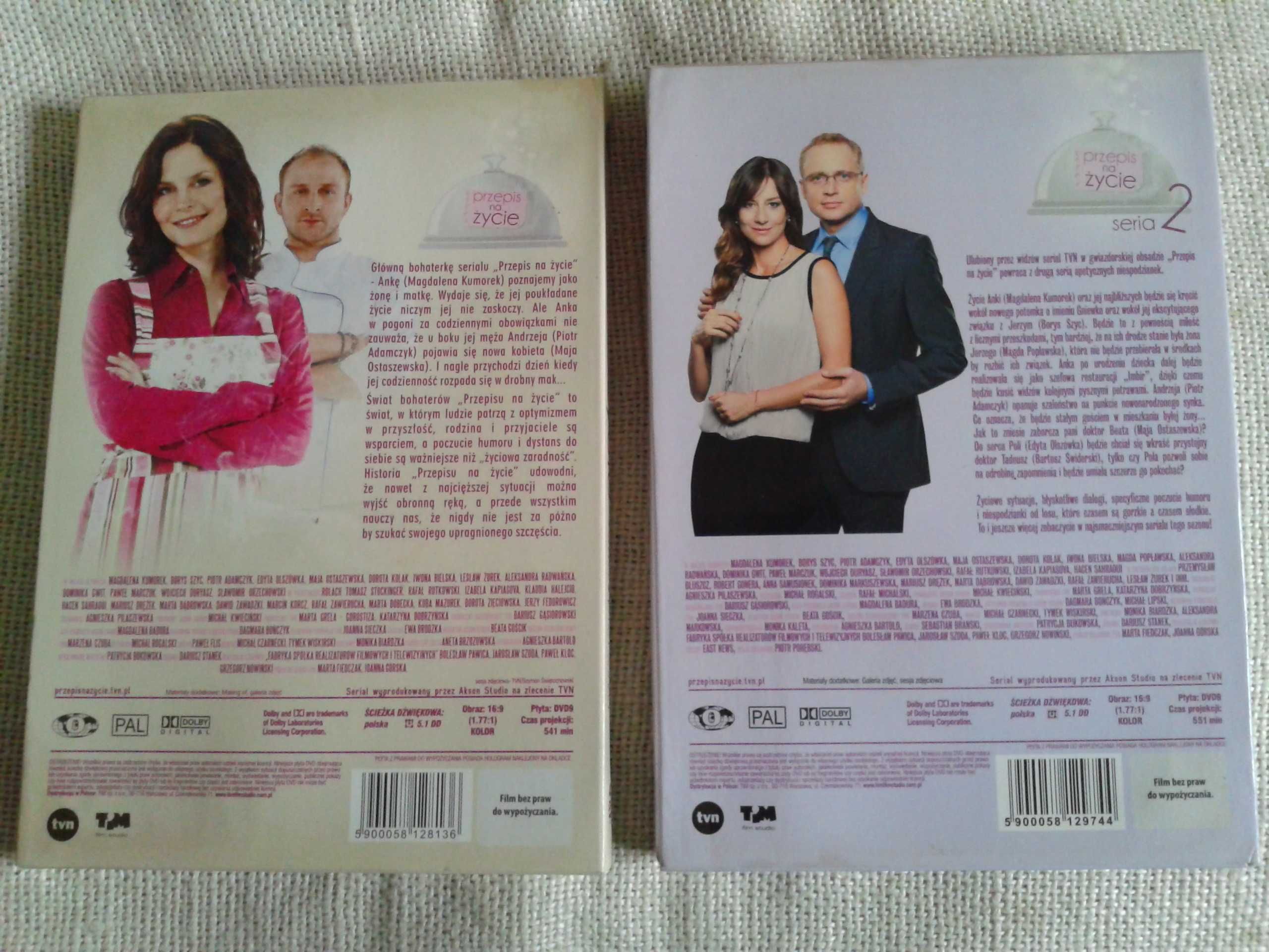 Przepis na Życie, Seria 1 i 2   DVD