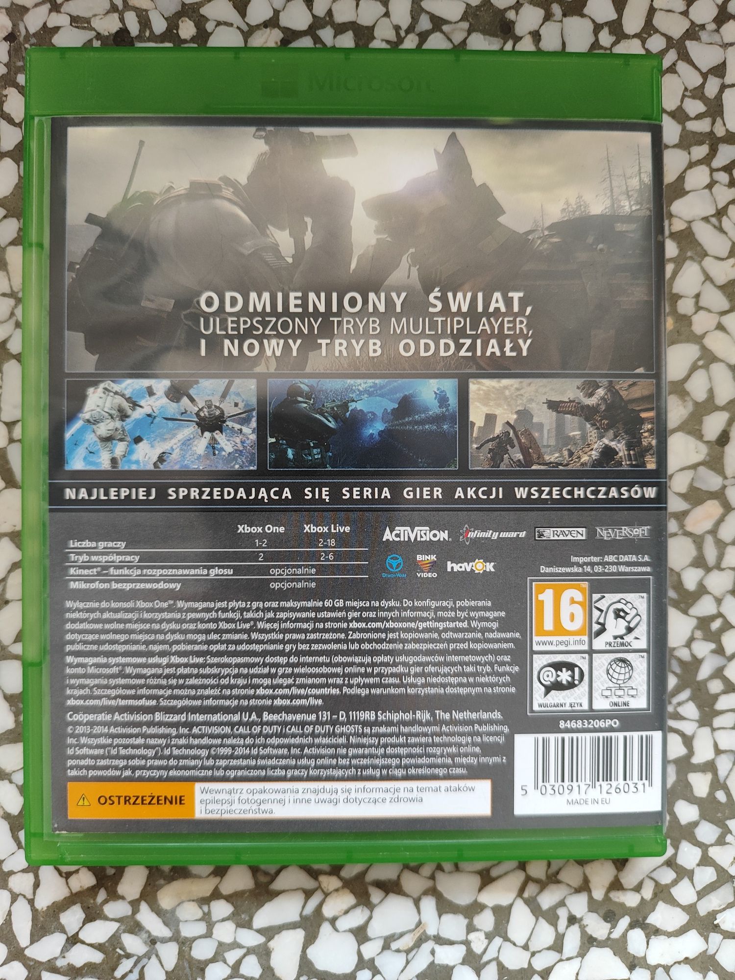 Call of Duty Ghosts PL Xbox one Series X
