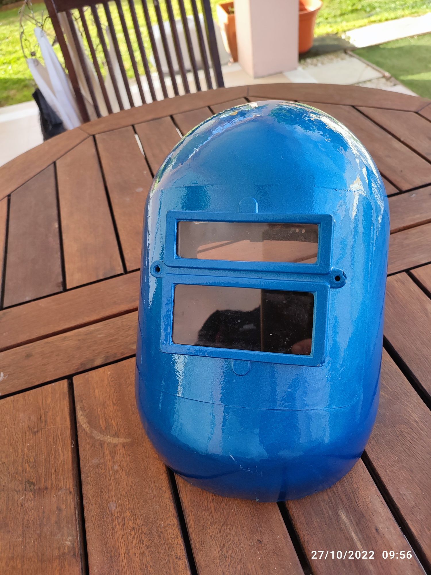 Capacete de soldadura