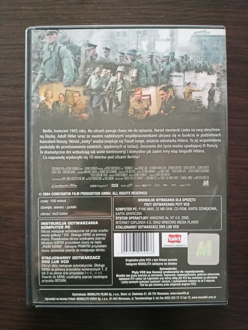 Upadek - Film VCD Stan Bardzo Dobry!