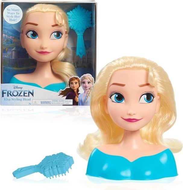 Лялька манекен Disney  Elsa Ельза Голова для зачісок