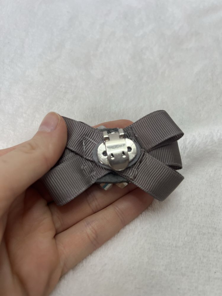 Spinka do chusty elegancka kokardka aesthetic coquette elegant