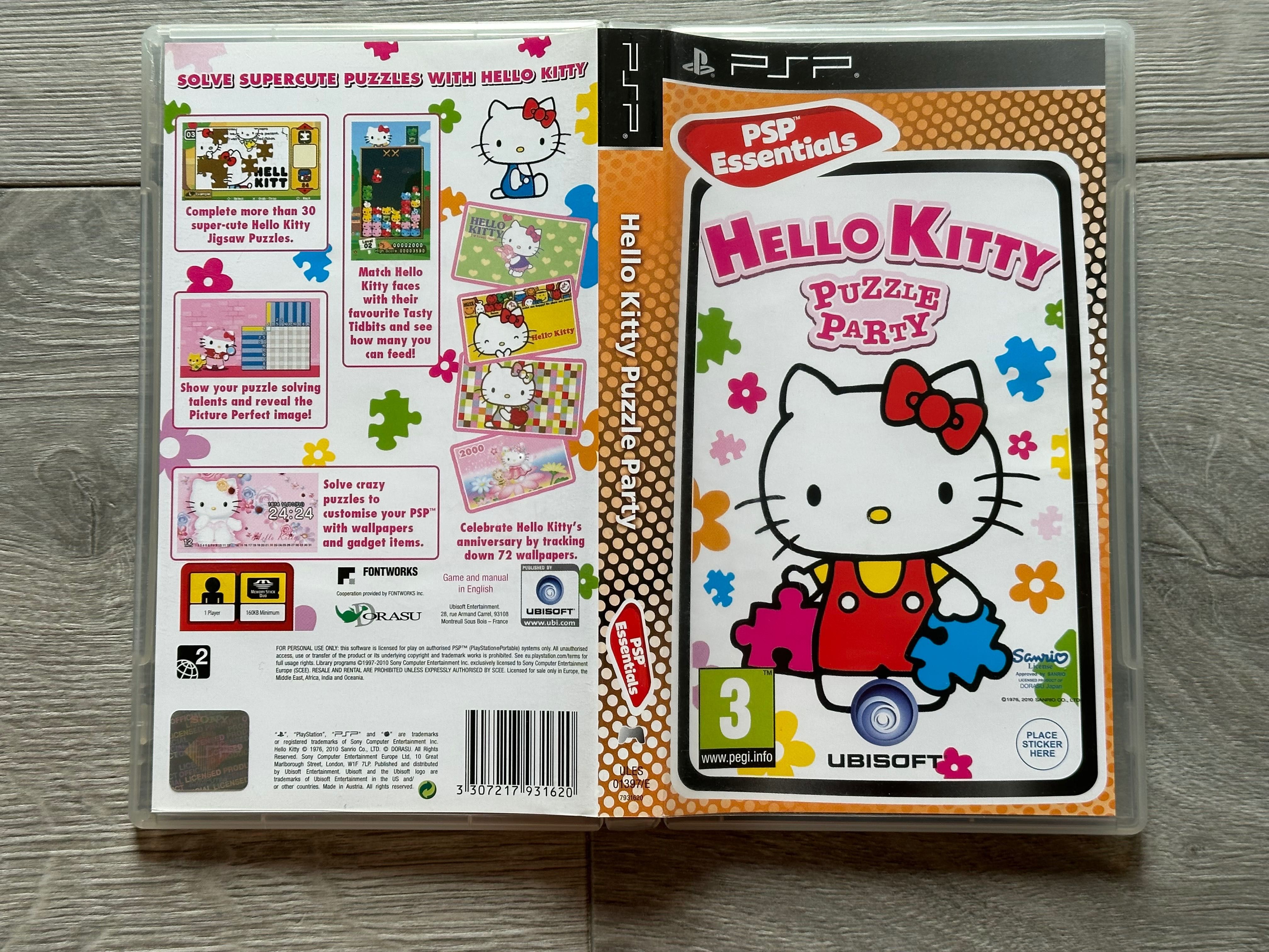 Hello Kitty Puzzle Party / Playstation Portable